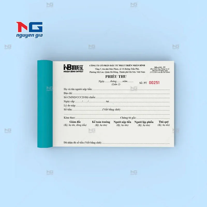 mẫu in hóa đơn bán lẻ